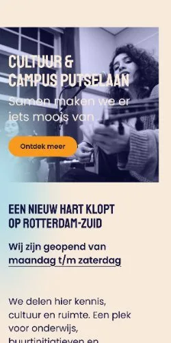 Mobiele weergave van Cultuur & Campus Putselaan
