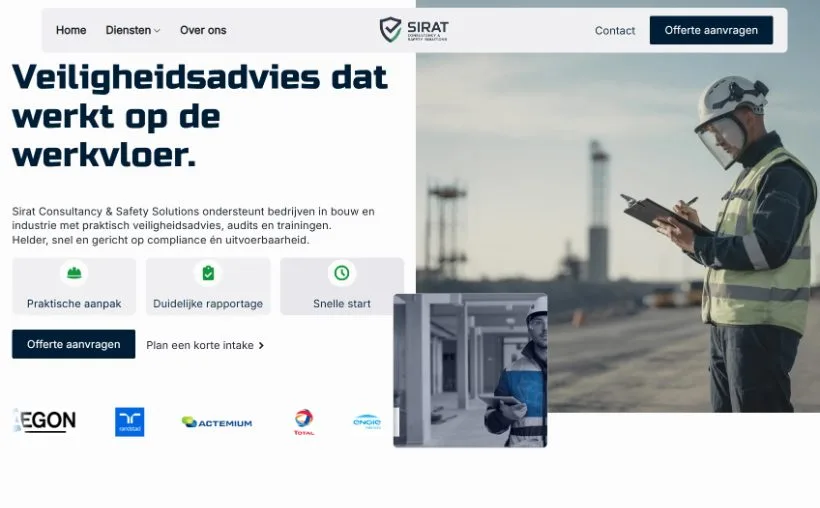 Website van Sirat Safety