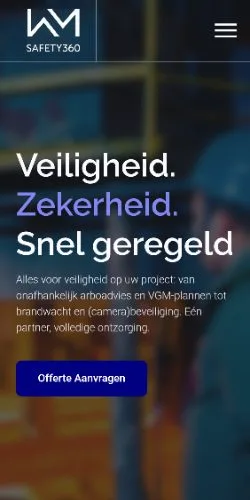 Mobiele weergave van WM Safety360